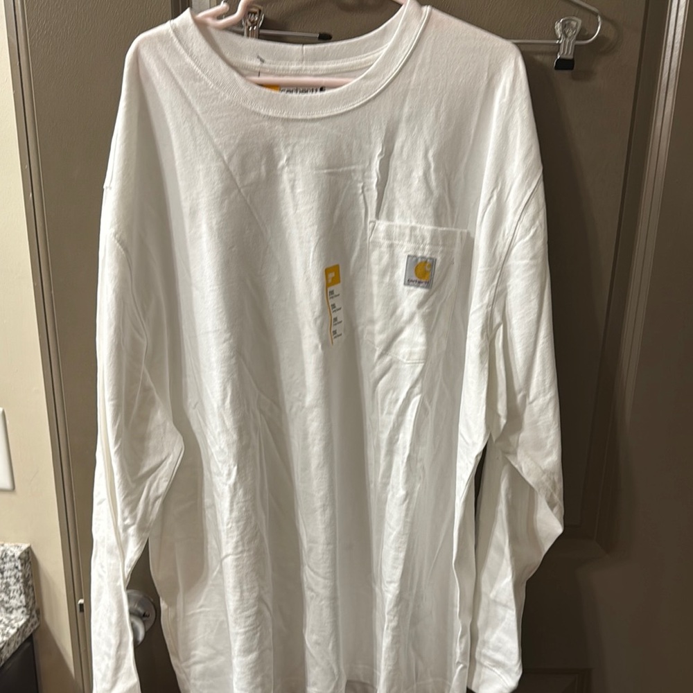 Carhartt White Long Sleeve Shirt - NWT